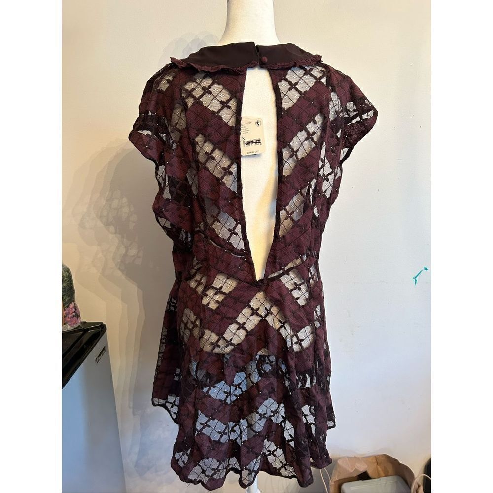 Free People GORGEOUS Rozette Tunic BOHO size xsmall - Picture 4 of 7